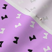 bows on purple
