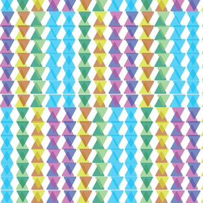 Pastel Triangles