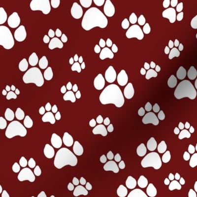 Doggy Paws - Maroon // Large