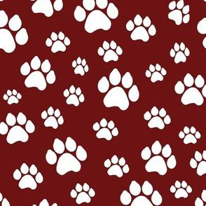 Doggy Paws - Maroon // Large