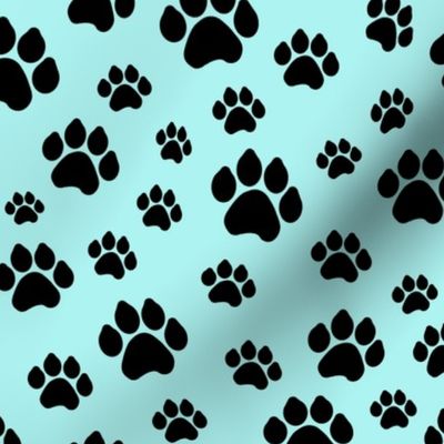Doggy Paws - Light Blue // Large