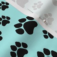 Doggy Paws - Light Blue // Large