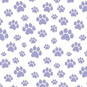 Lavender Doggy Paws // Small