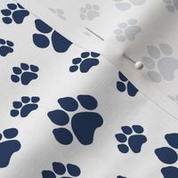 Navy Doggy Paws // Small