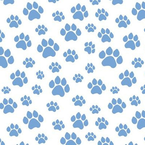 Blue Doggy Paws // Small