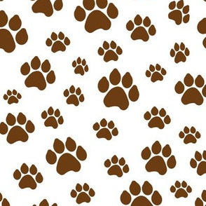 Brown Doggy Paws // Large