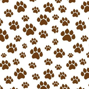 Brown Doggy Paws // Small