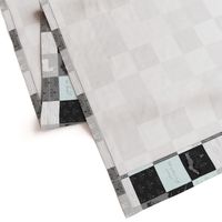 3” Always Quilt - Mint, grey - wizard quilt-