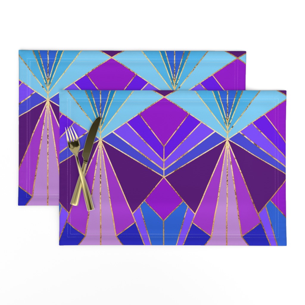 Peacock Art Deco - Large Scale