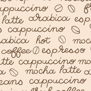 Hand Lettered Coffee Phrases