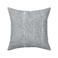 Petite Shagreen in Charcoal and Cream