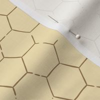 Hex Honeycomb - Yellow