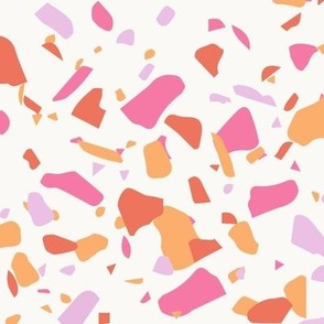 Terrazzo in Pink and Orange