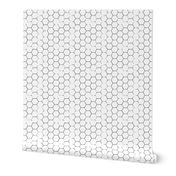 Hex Honeycomb - White