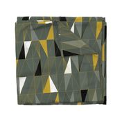 NYC Mod Deco Bits M+M Stone by Friztin