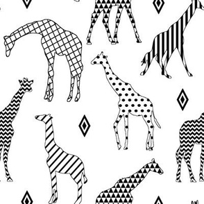 Patterned Giraffes // Large