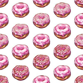 Pink Donuts 
