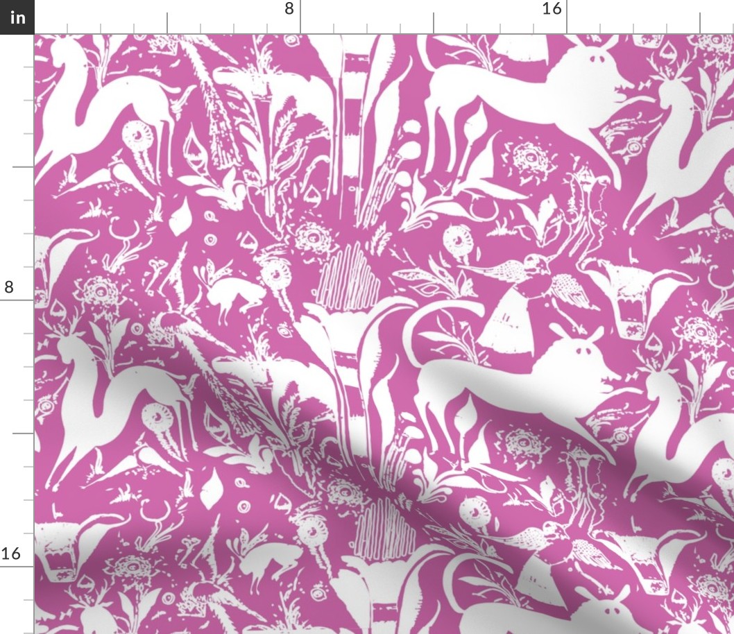 pink otomi with white