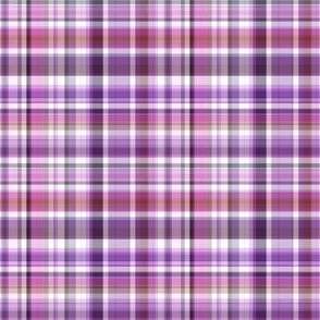 Pink Purple White Plaid