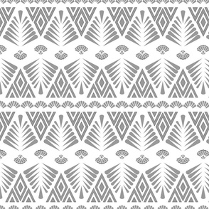 Motifs in grey and white