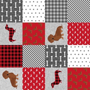 dachshund pet quilt a dog breed cheater quilt