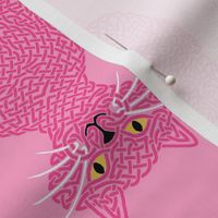 Knotty Cat - pink, big