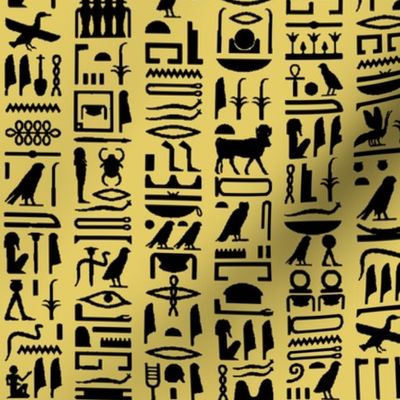 Egyptian Hieroglyphics - Sand // Small