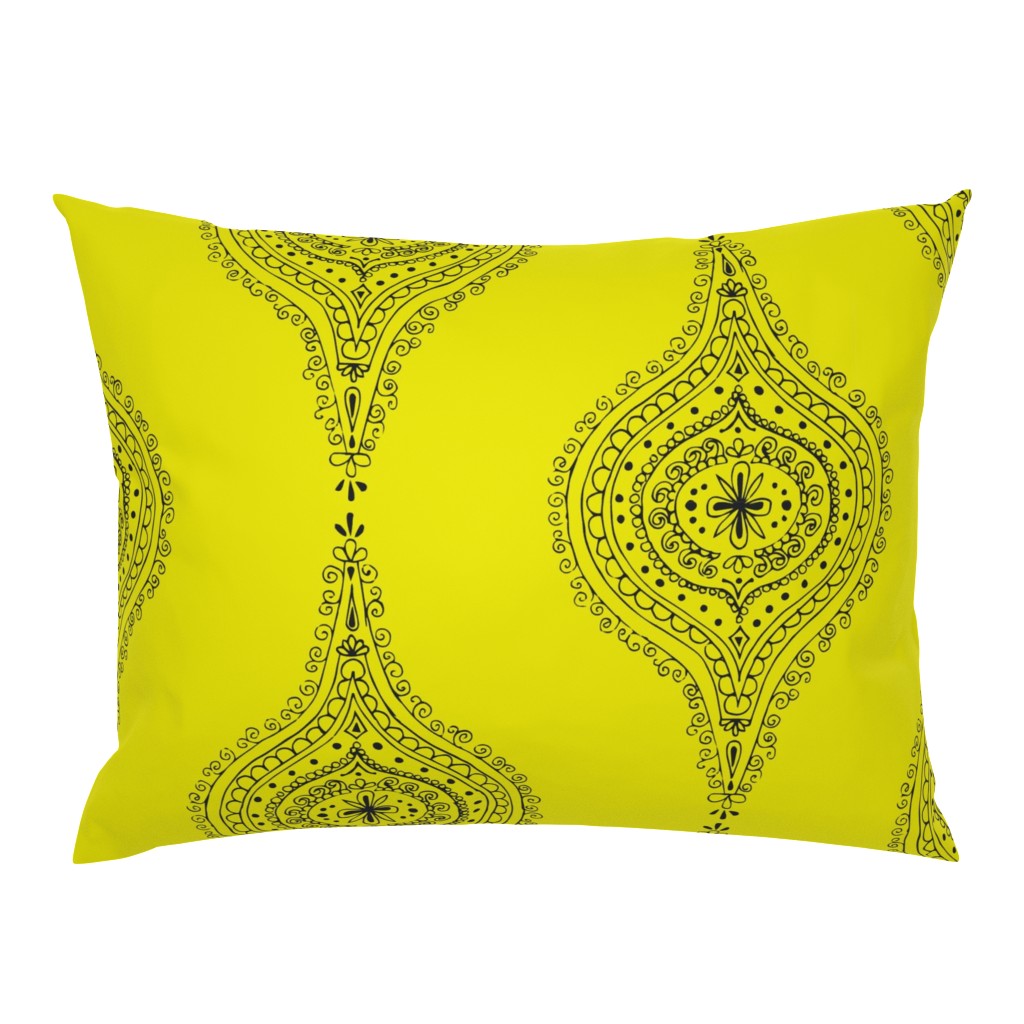 Moroccan Chartreuse and Black