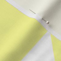 18-04A Jumbo Butter Yellow White Houndstooth