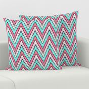 shadow damask chevron