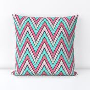 shadow damask chevron