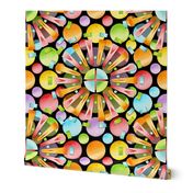 Candy Rainbow Mandala