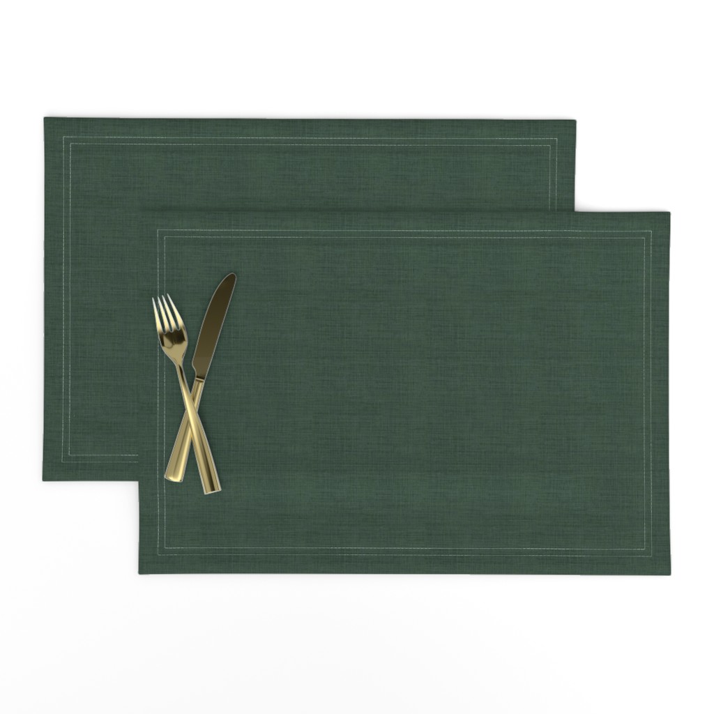 Linen Pine Green