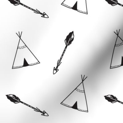 Tipi's and Arrows