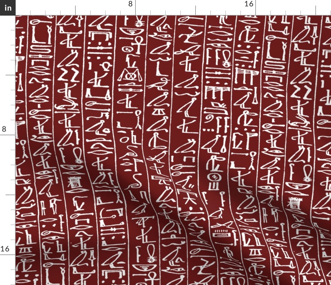 Papyrus of Ani // Maroon // Large