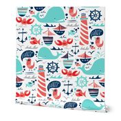 Ahoy Matey - Summer Nautical Smaller Scale