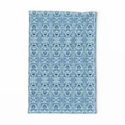 Nouveau Deco Flowering Blues