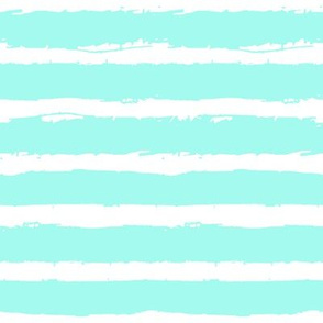 Blue paint stripes