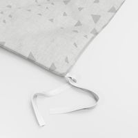 Mudcloth Triangles { grays }