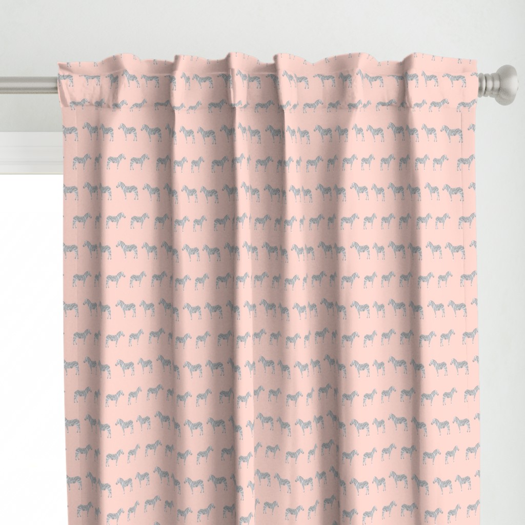 safari quilt pink and grey zebra animals nursery cute coordinate 