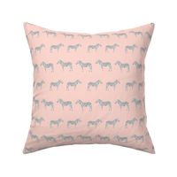 safari quilt pink and grey zebra animals nursery cute coordinate 