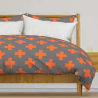 plus one linen orange