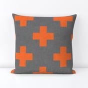 plus one linen orange