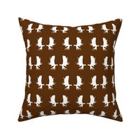 Moose Antlers - Brown // Small