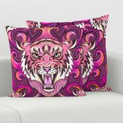 UPDATED SIZE DIFFERENT Pink tiger damask previous buyers please note scale may differ