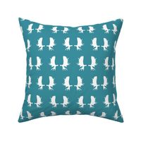 Moose Antlers - Teal // Small