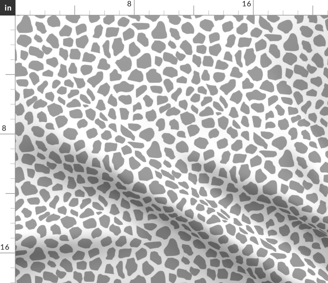 safari quilt coordinate animal spots grey and white nursery fabric