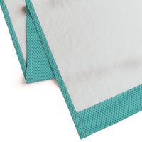 quatrefoil teal - small