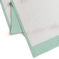 quatrefoil mint green - small