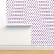 quatrefoil MED grape on white